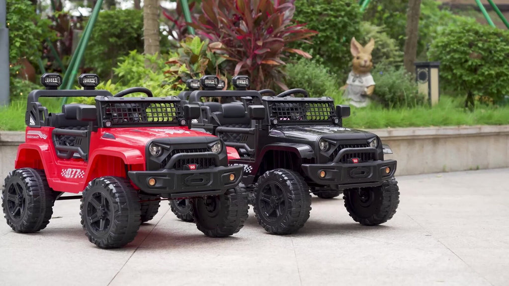 Kimbosmart 12V Kids Ride On Truck with Remote Control and Bluetooth Connectivity