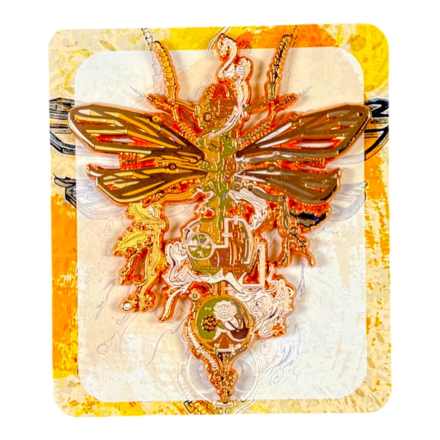Kuhmali x Ground Score "Ace of Clubs (Pharoah)" Pin