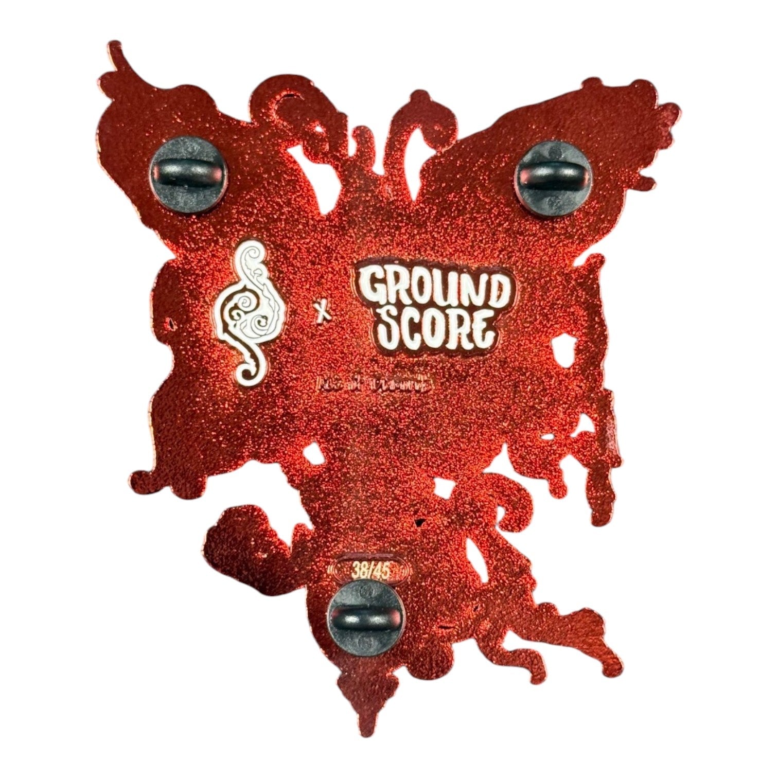 Kuhmali x Ground Score "Ace of Diamonds (Painter Jezebel)" Pin
