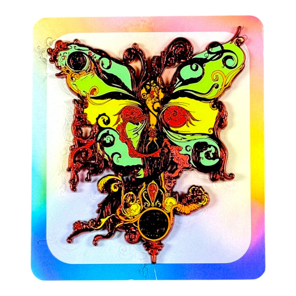 Kuhmali x Ground Score "Ace of Diamonds (Painter Jezebel)" Pin