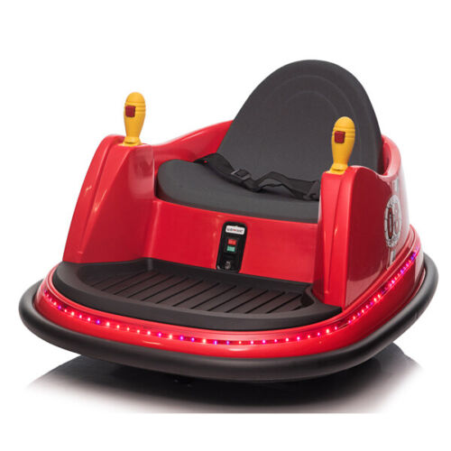 LEADZM 6V 7A.h Red Bumper Car - Exciting Fun for Kids!
