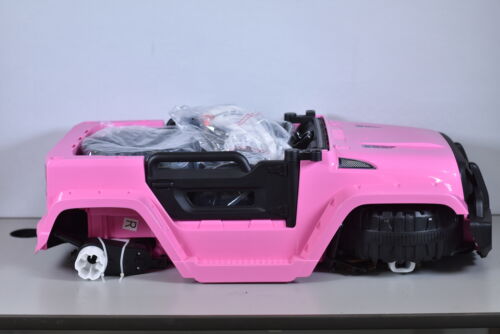 LEADZM LZ-922 Electric Car with Dual Drive and 2.4G Remote Control in Pink