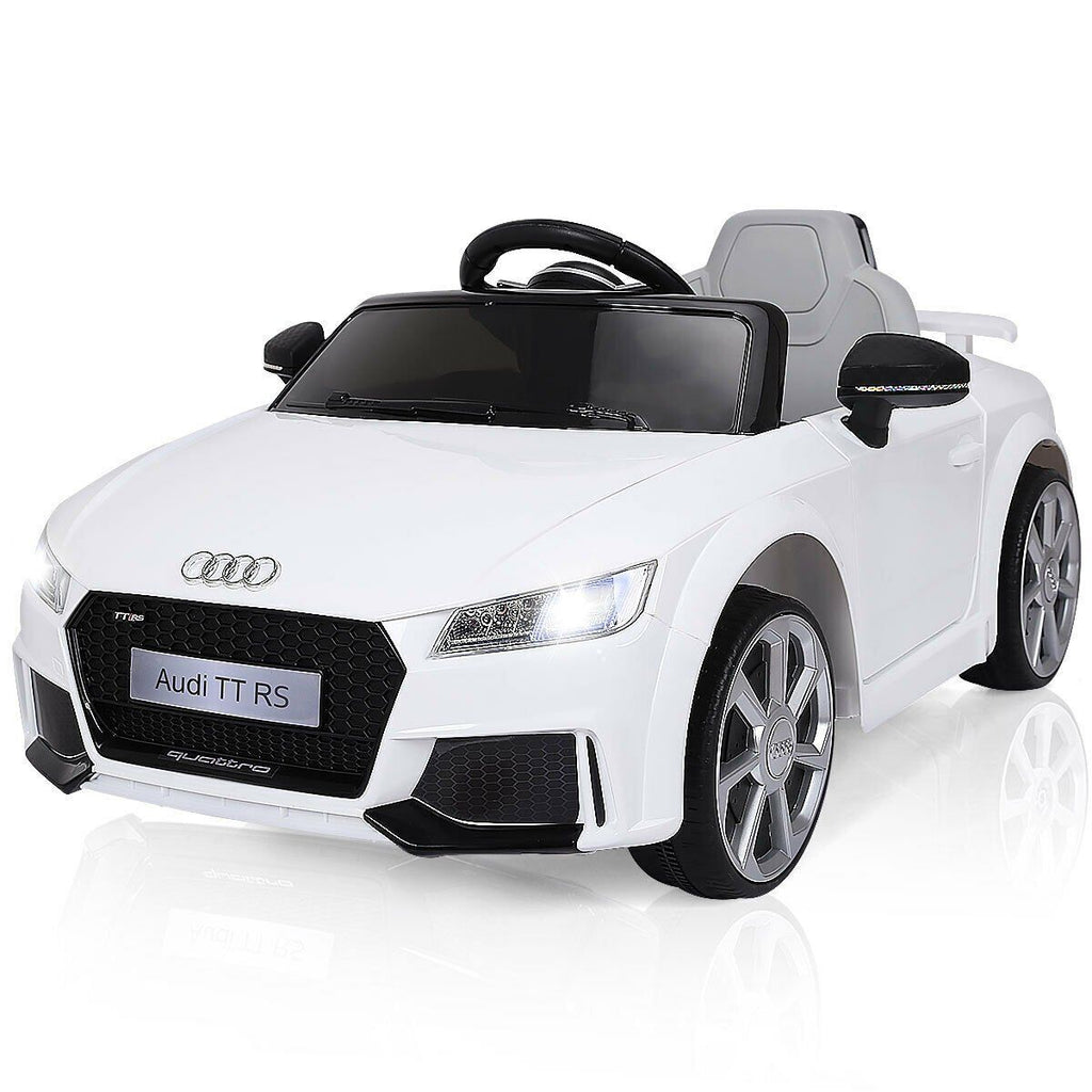 Licensed 12V Audi TT RS Electric Ride-On Car with Remote Control and MP3 Player for Kids
