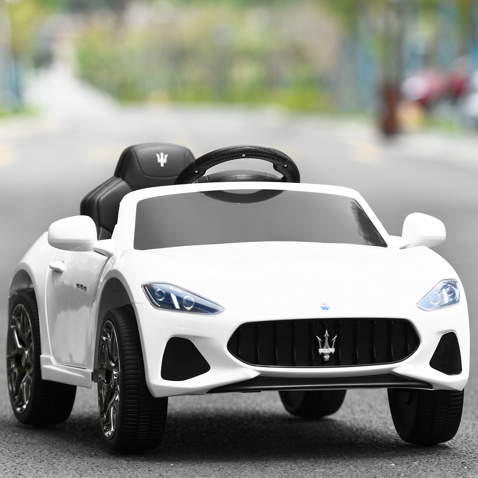 Licensed 12V Maserati GranCabrio Kids Ride On Car with Remote Control and Lights