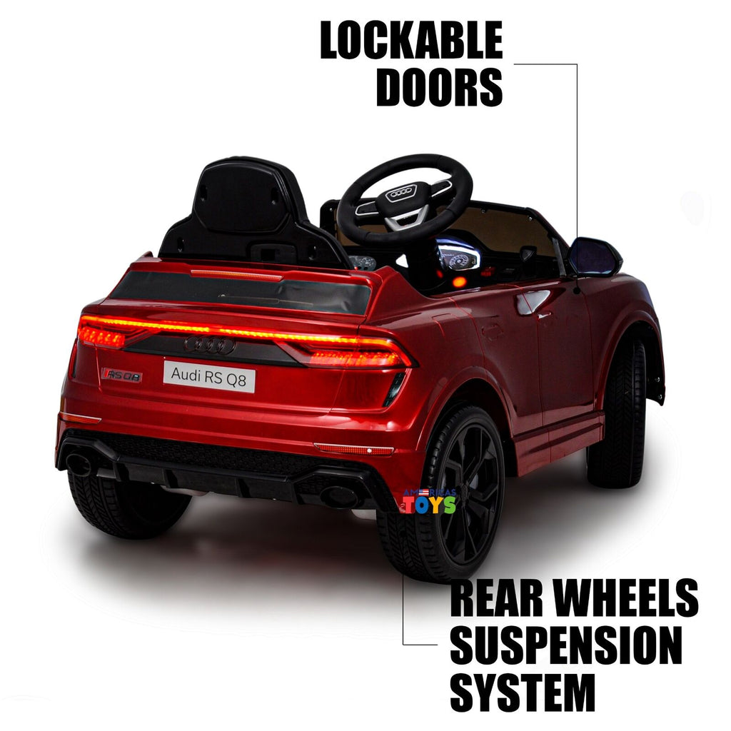 Licensed Audi 12V Electric Ride-On Car for Kids with Remote Control and MP3 Player - Available in Multiple Colors
