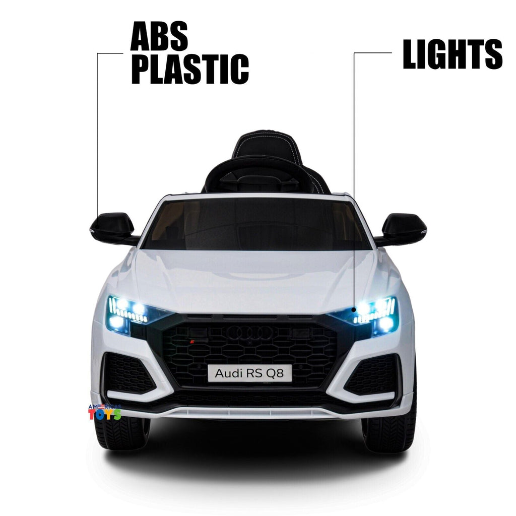 Licensed Audi 12V Electric Ride-On Car for Kids with Remote Control and MP3 Player - Available in Multiple Colors