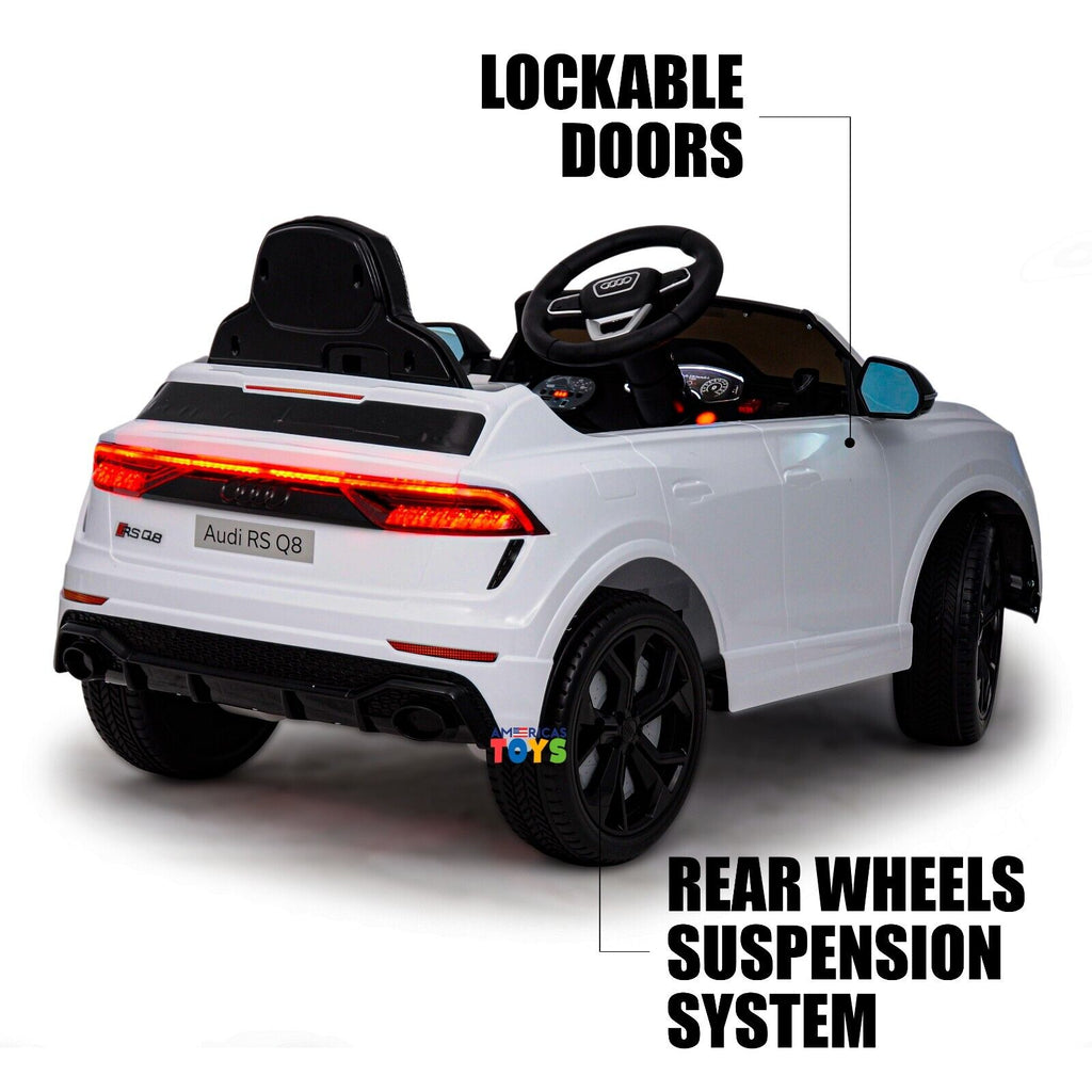 Licensed Audi 12V Electric Ride-On Car for Kids with Remote Control and MP3 Player - Available in Multiple Colors