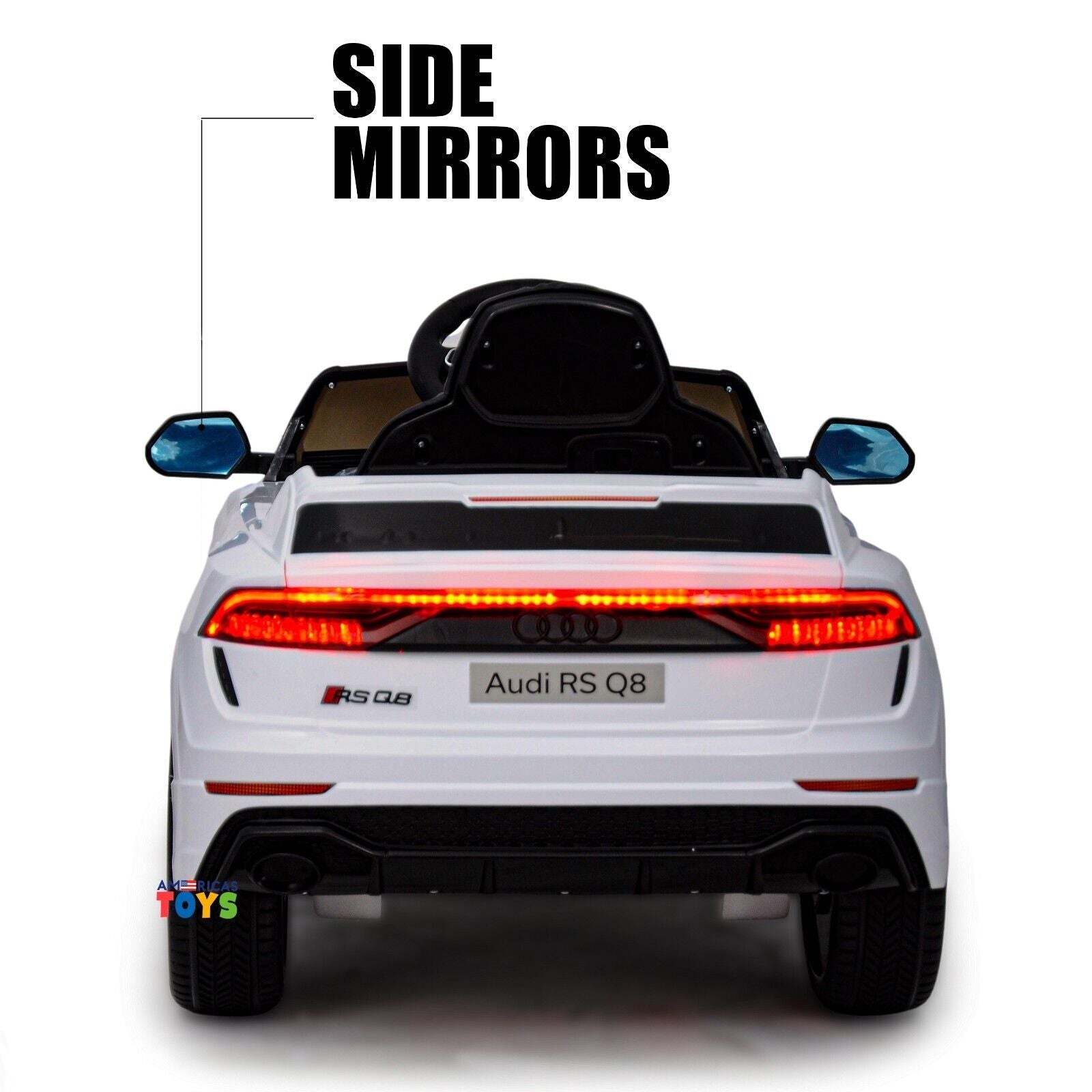 Licensed Audi 12V Electric Ride-On Car for Kids with Remote Control and MP3 Player - Available in Multiple Colors