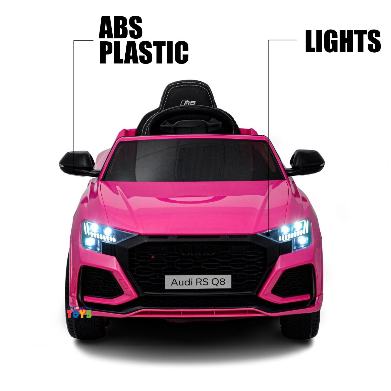 Licensed Audi 12V Electric Ride-On Car for Kids with Remote Control and MP3 Player - Available in Multiple Colors