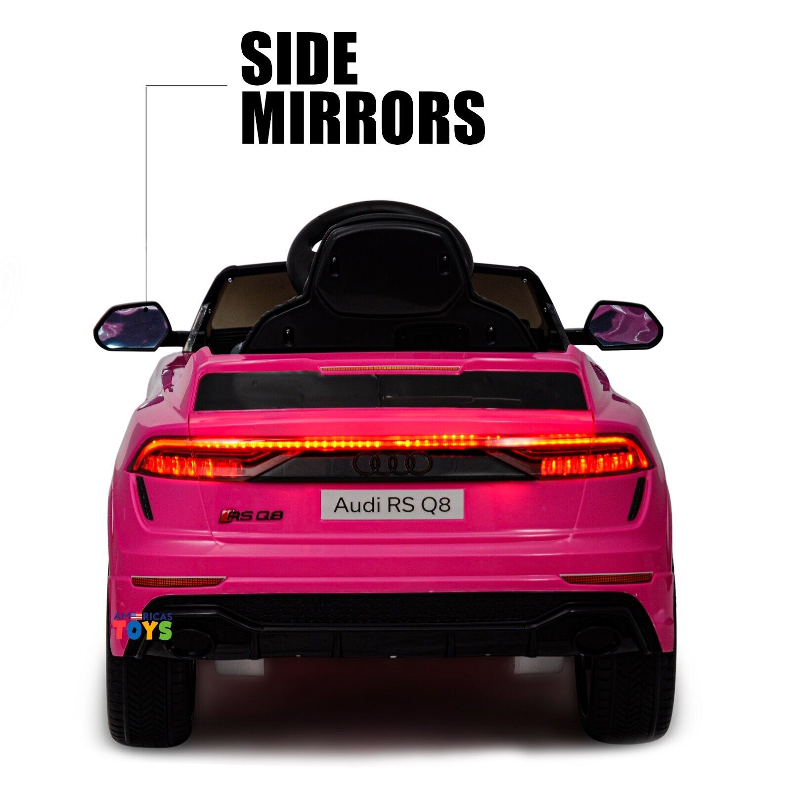 Licensed Audi 12V Electric Ride-On Car for Kids with Remote Control and MP3 Player - Available in Multiple Colors