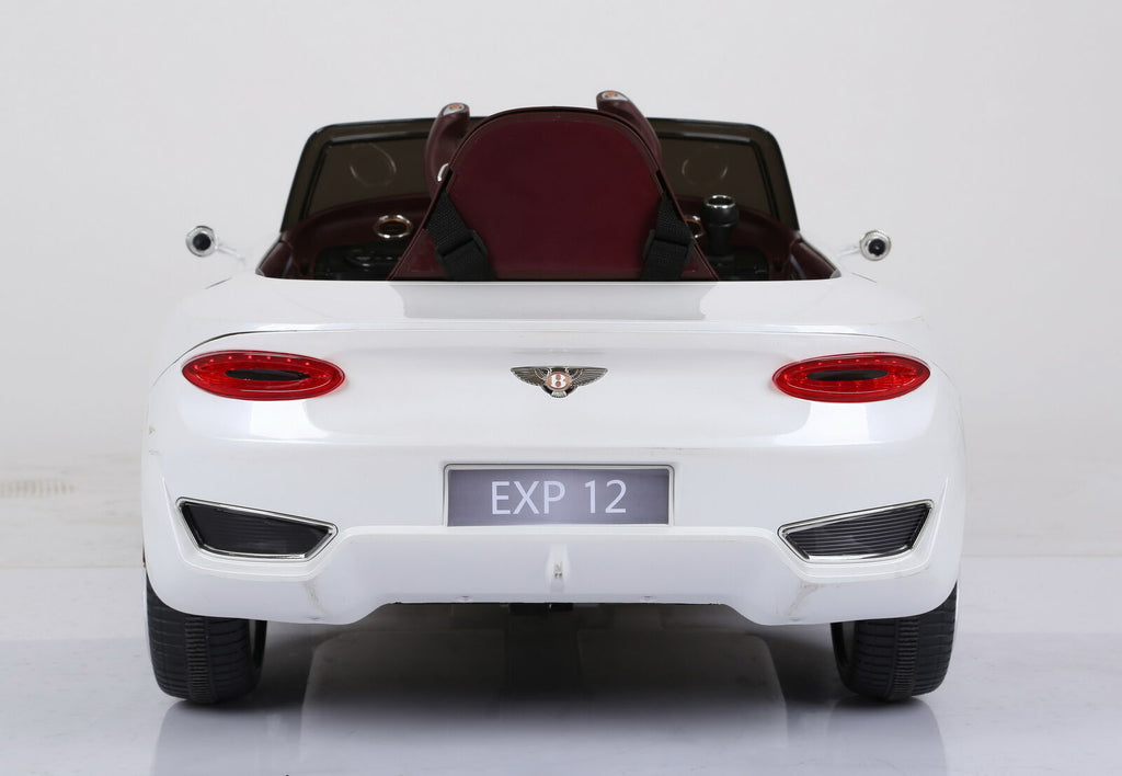 Licensed Bentley EXP 12 Ride On Car with Remote Control for Toddlers - Electric Toy Car