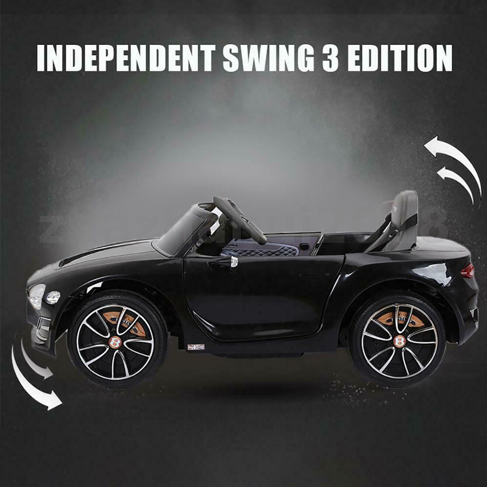 12V Licensed Bentley Electric Kids Ride On Car with Remote Control and LED Lights