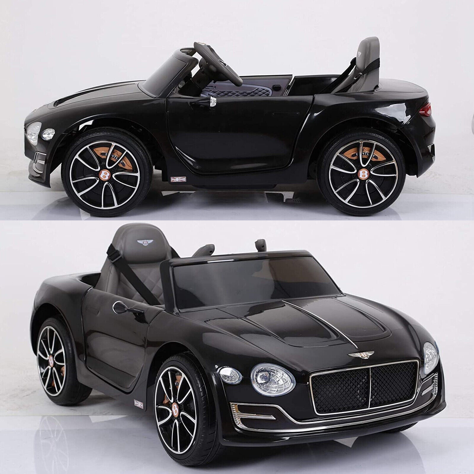 12V Licensed Bentley Electric Kids Ride On Car with Remote Control and LED Lights