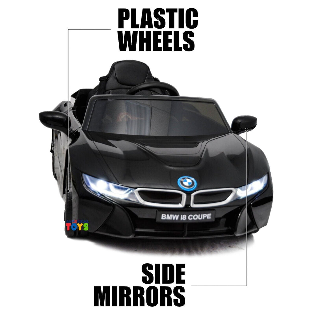 Licensed BMW 12V RC Ride-On Coupe for Kids with MP3 Player - Available in Multiple Colors
