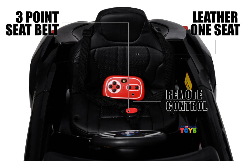Licensed BMW 12V RC Ride-On Coupe for Kids with MP3 Player - Available in Multiple Colors