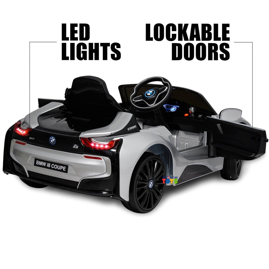 Licensed BMW 12V RC Ride-On Coupe for Kids with MP3 Player - Available in Multiple Colors