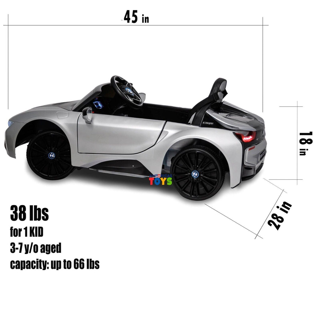 Licensed BMW 12V RC Ride-On Coupe for Kids with MP3 Player - Available in Multiple Colors