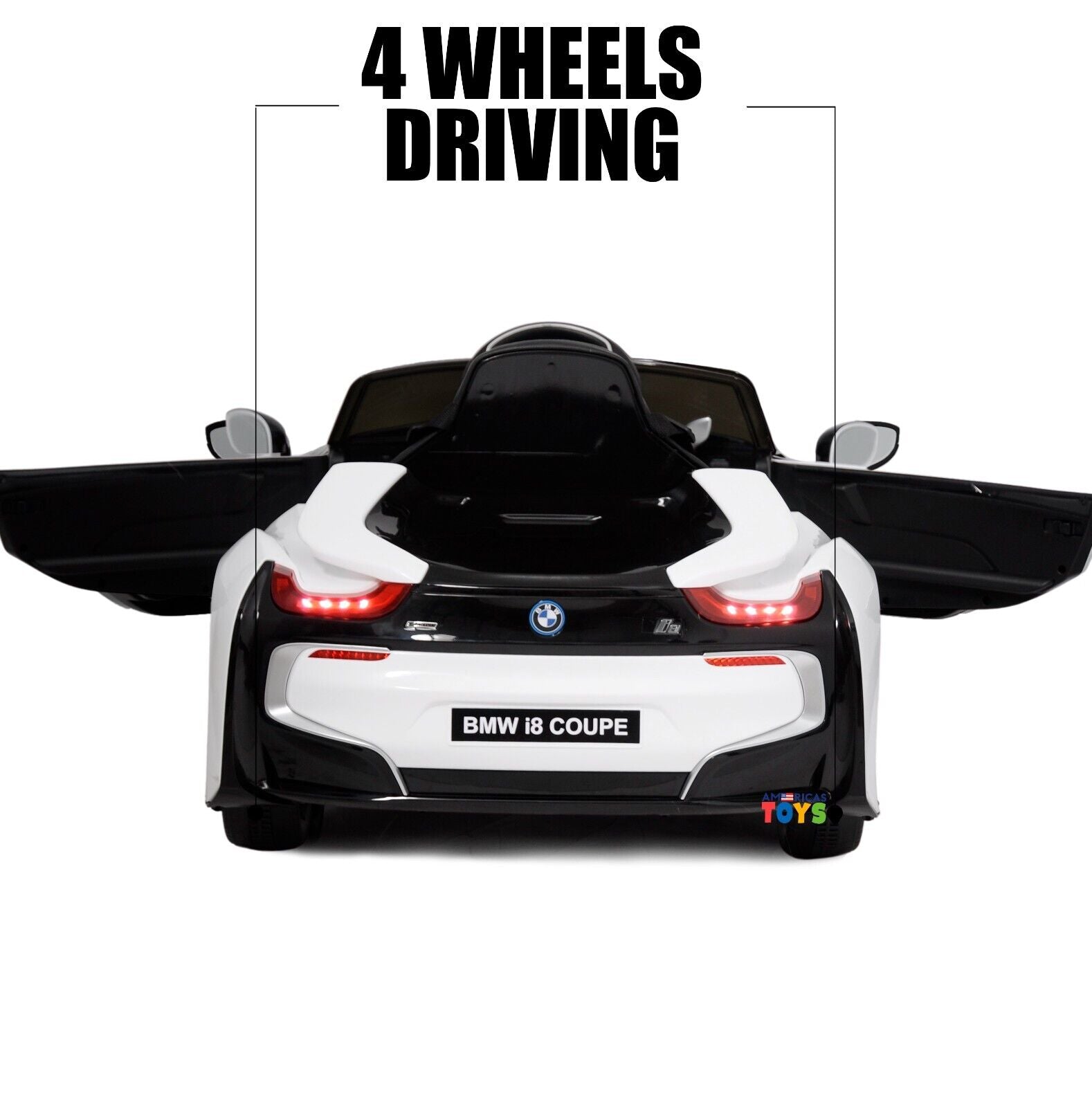 Licensed BMW 12V RC Ride-On Coupe for Kids with MP3 Player - Available in Multiple Colors