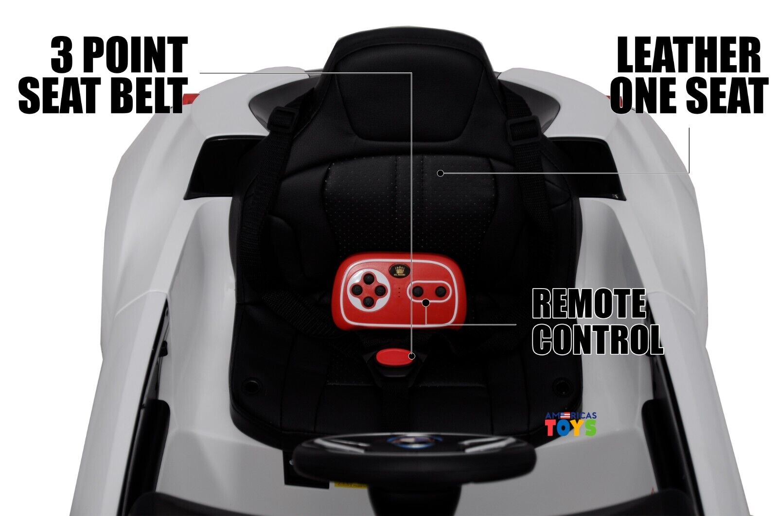 Licensed BMW 12V RC Ride-On Coupe for Kids with MP3 Player - Available in Multiple Colors