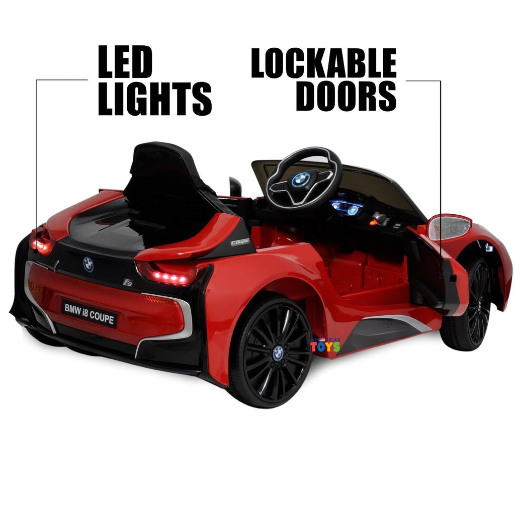 Licensed BMW 12V RC Ride-On Coupe for Kids with MP3 Player - Available in Multiple Colors