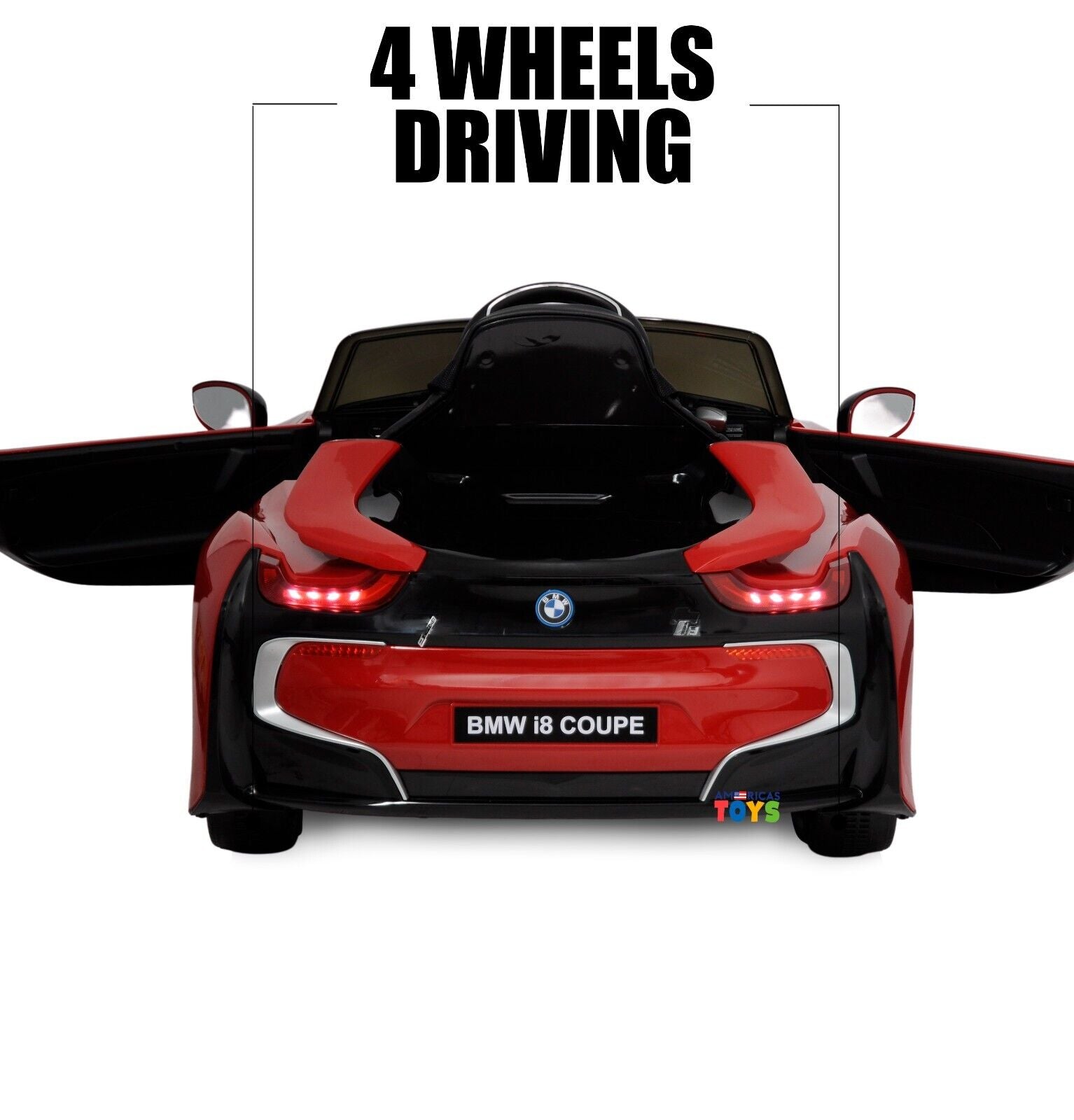 Licensed BMW 12V RC Ride-On Coupe for Kids with MP3 Player - Available in Multiple Colors
