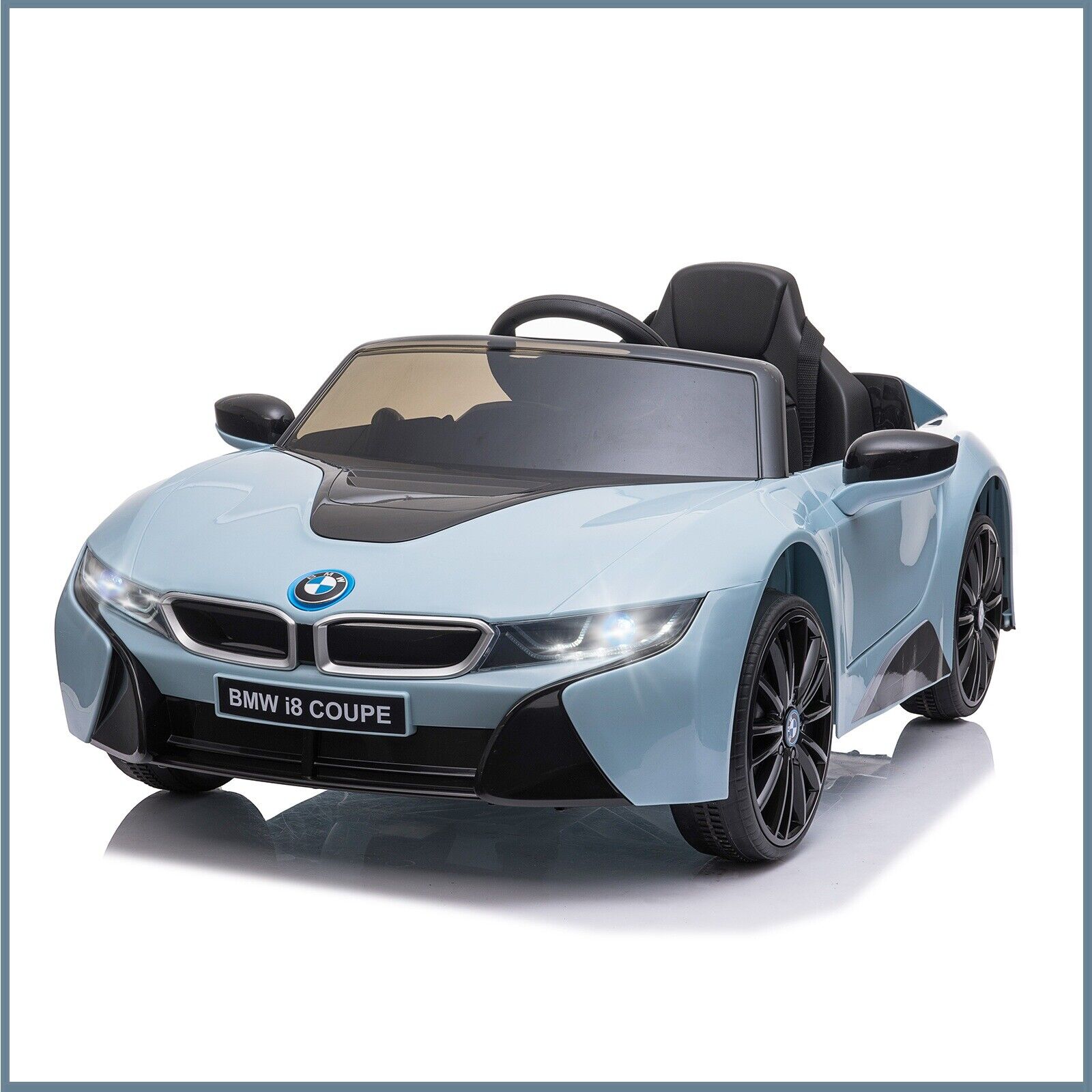 Licensed BMW I8 Electric Ride-On Car for Kids with 2.4G Remote Control