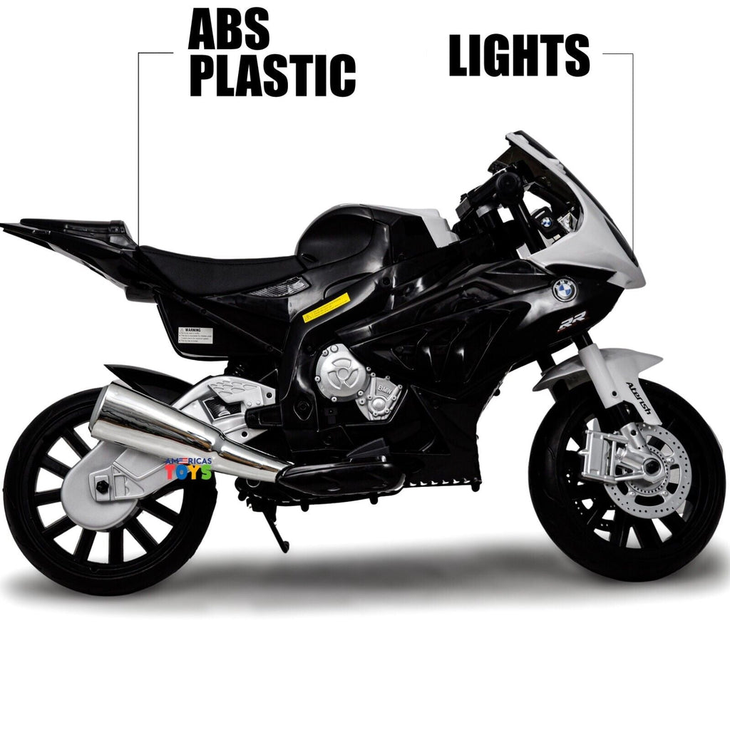 Licensed BMW Kids Motorcycle with MP3 Player and EVA Wheels - Available in Multiple Colors