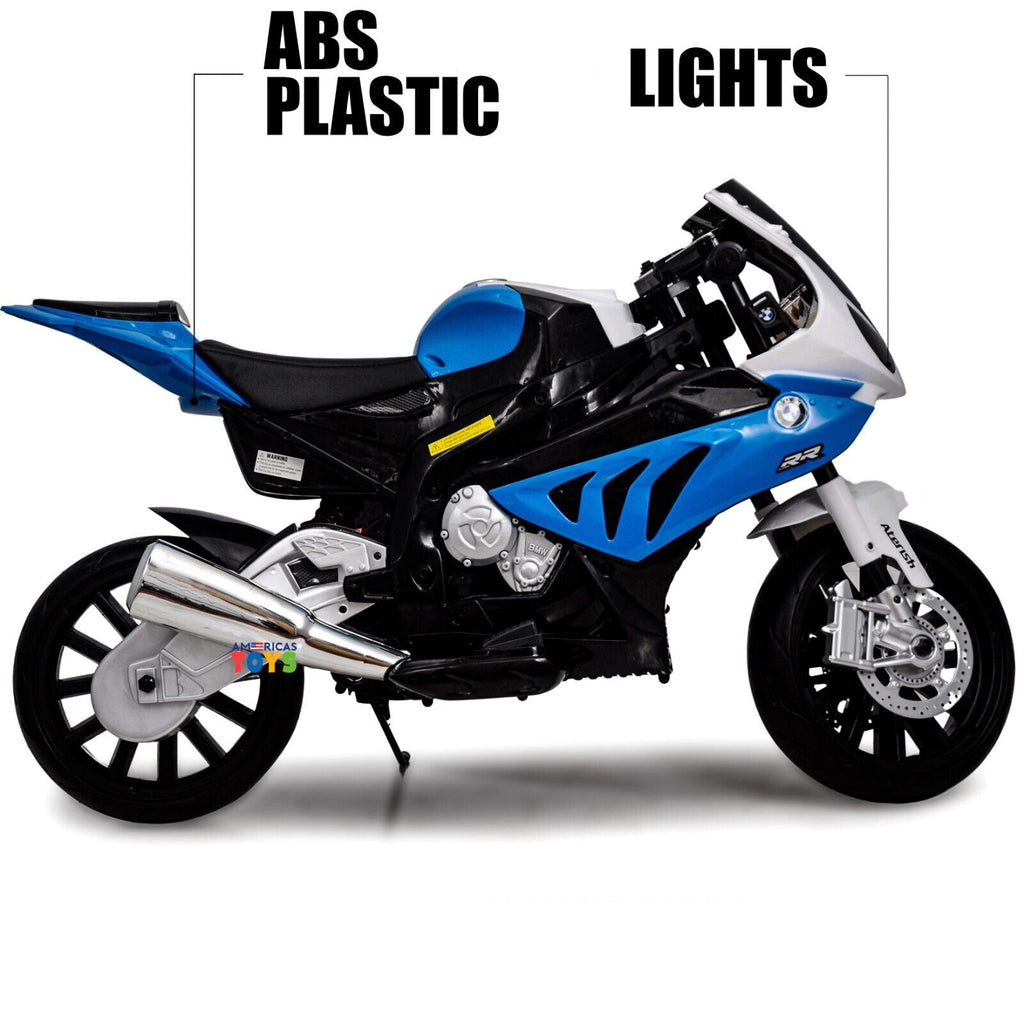 Licensed BMW Kids Motorcycle with MP3 Player and EVA Wheels - Available in Multiple Colors