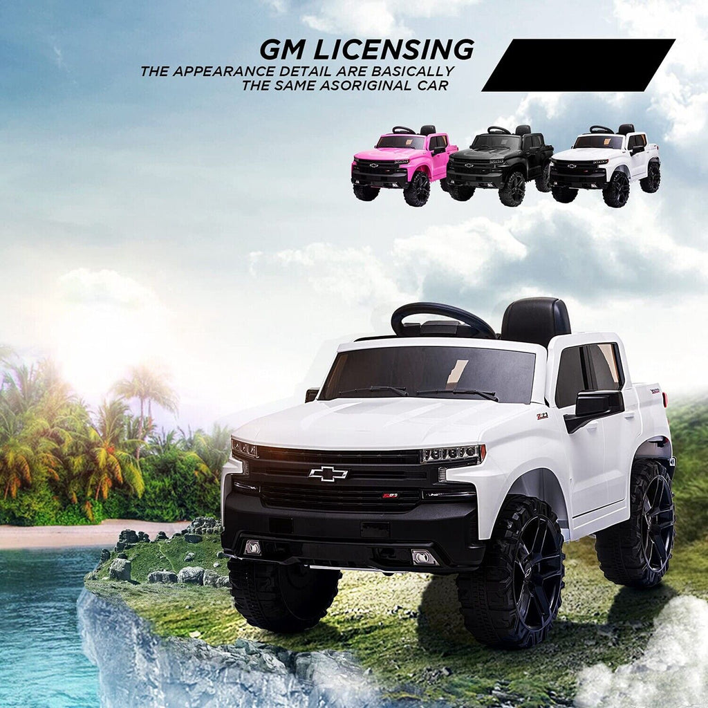 Chevrolet Silverado GMC 12V Battery-Powered Truck for Kids: Ride in Style!