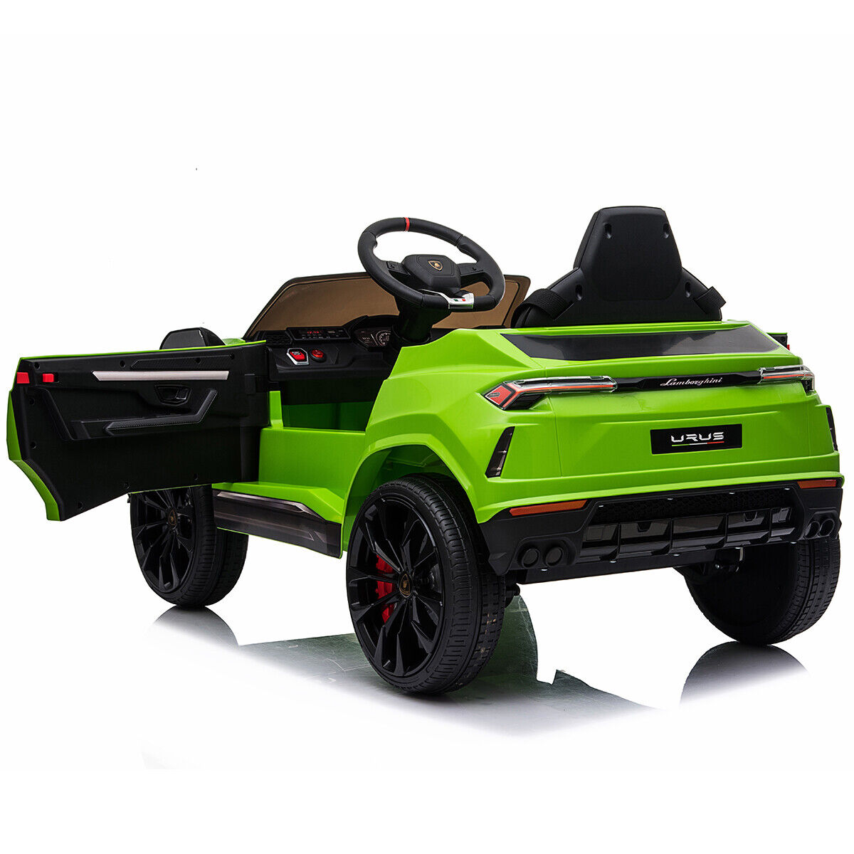 Licensed Lamborghini 12V Ride-On Car with Remote Control, LED Lights, and MP3 Player