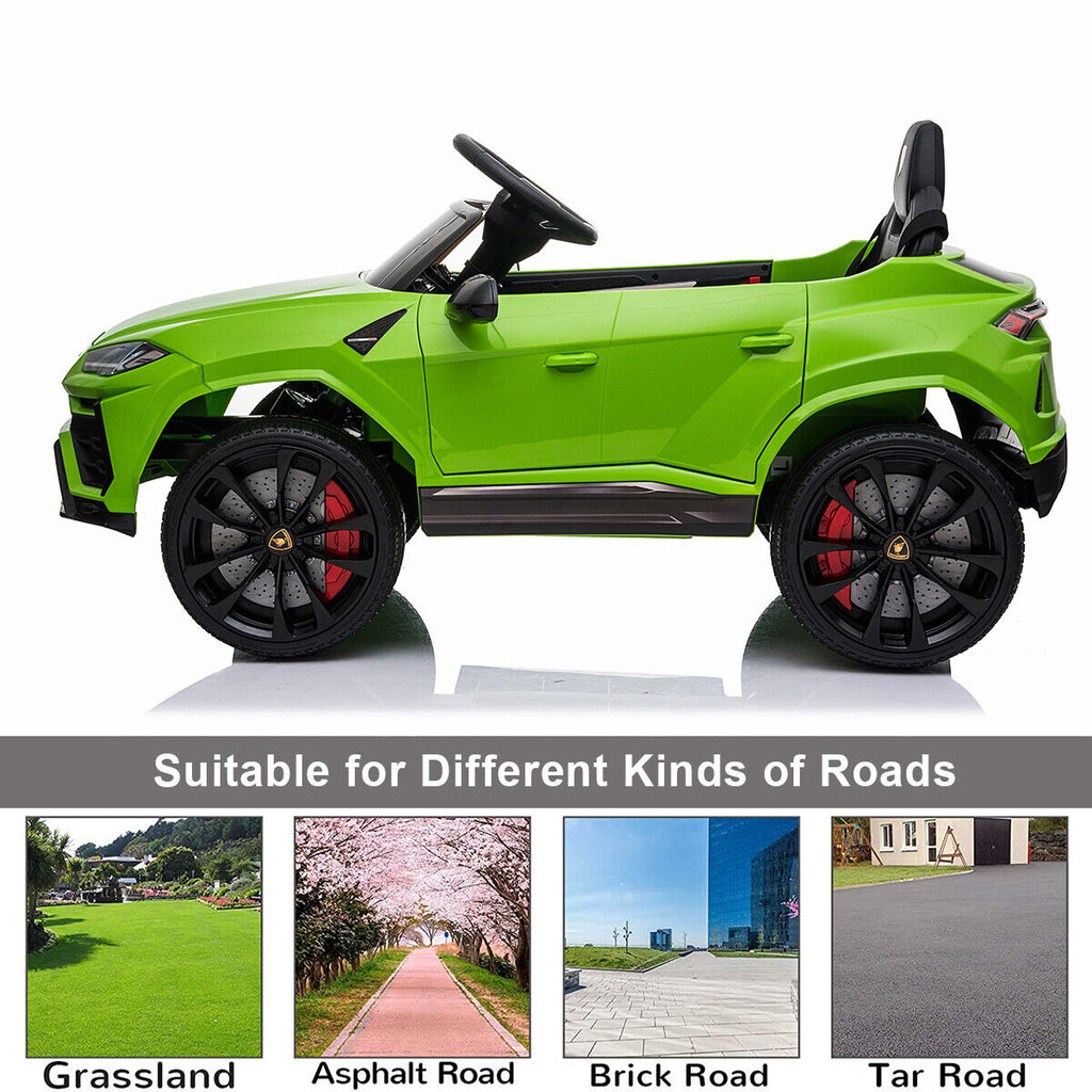 Licensed Lamborghini 12V Ride-On Car with Remote Control, LED Lights, and MP3 Player