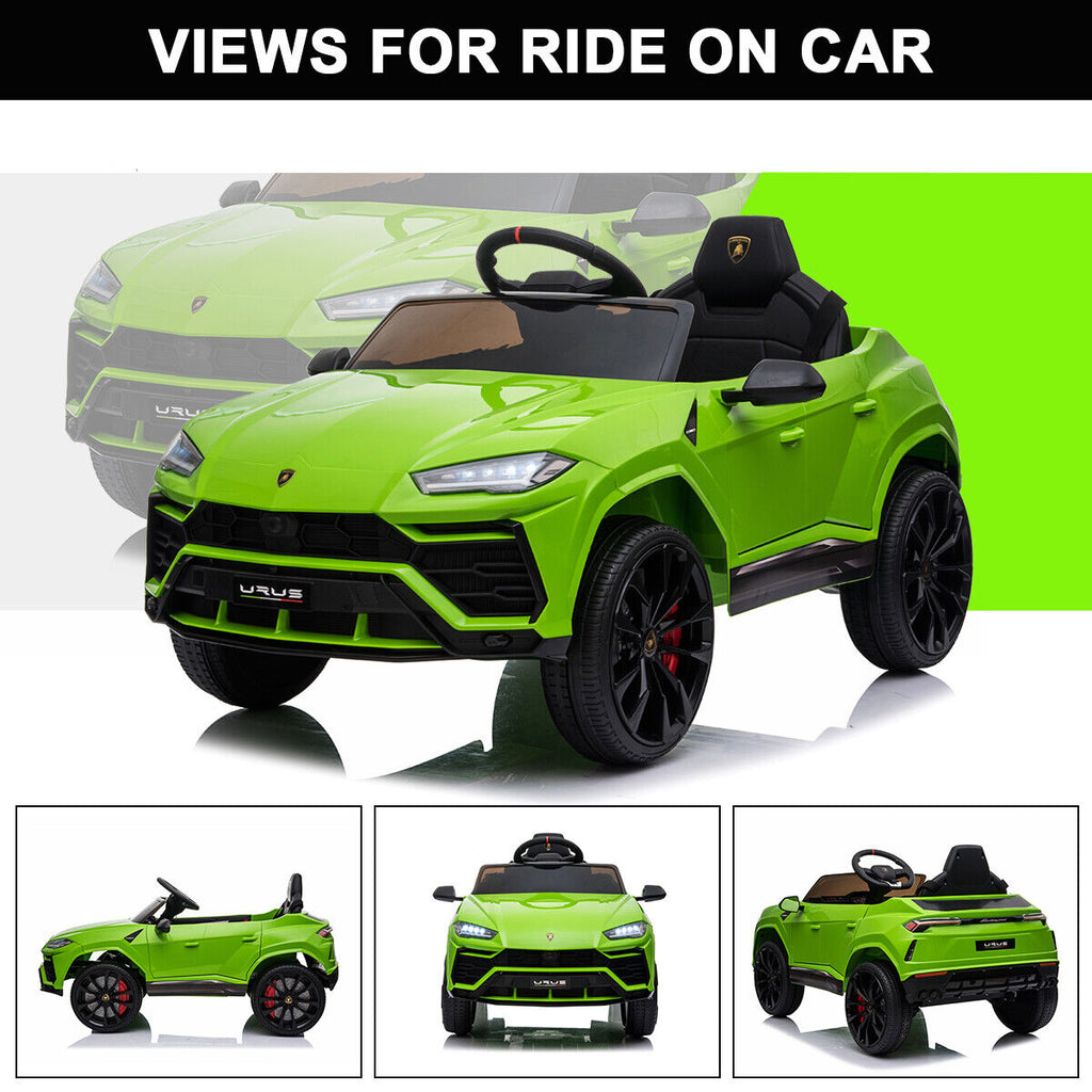 Rev up the Fun with the Lamborghini Urus 12V Electric Ride-On Car for Kids - Remote Controlled!
