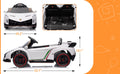 Licensed Lamborghini Veneno 12V Electric Ride-On Car for Kids with Remote Control