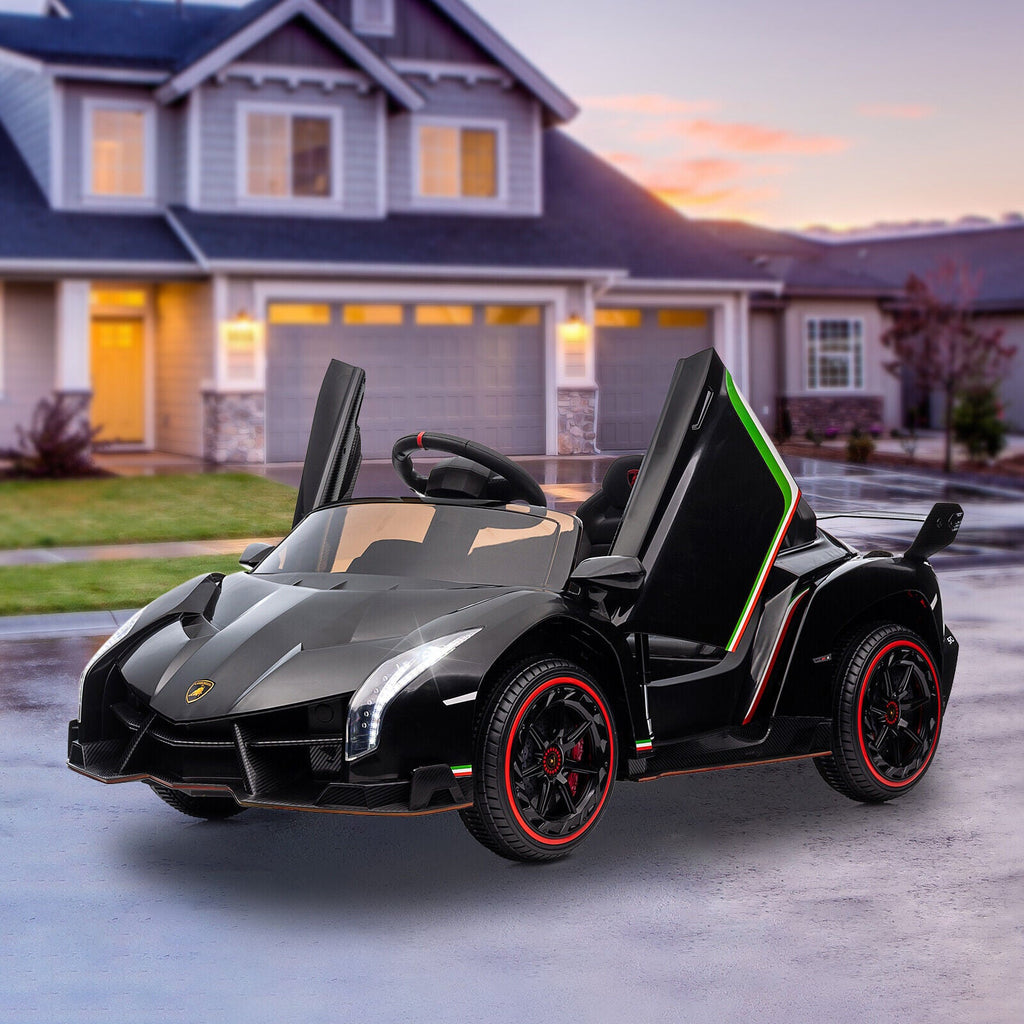Licensed Lamborghini Electric Ride-On Car for Kids with Remote Control and 4 Wheels