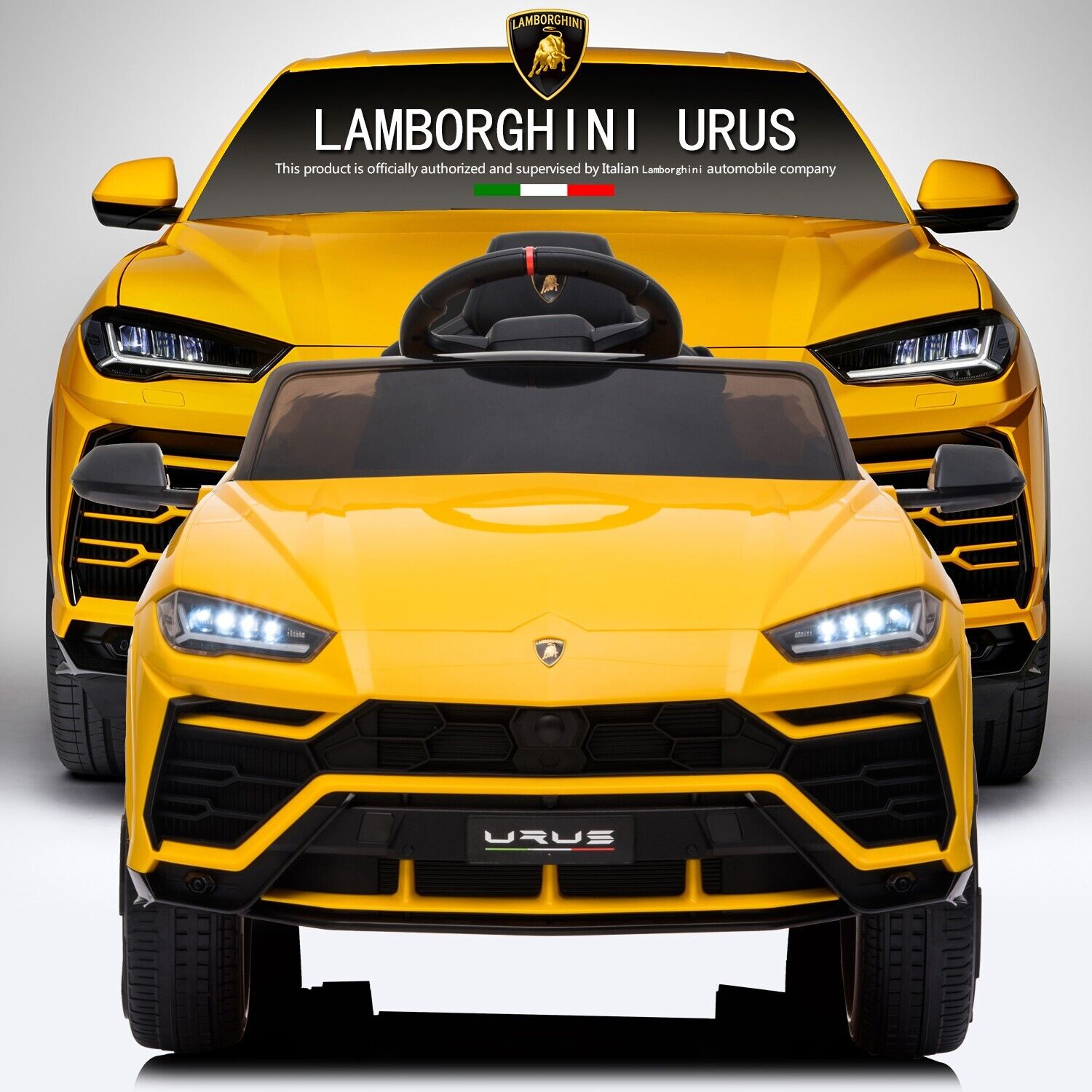 Licensed Lamborghini Urus Kids Ride-On Car with 12V Electric Motor