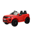 Licensed Land Rover Ride On Toy Car for Kids - 12V Electric Battery Powered, Red