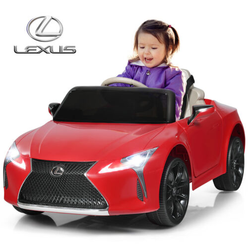 Licensed Lexus LC500 Electric Ride-On Car for Kids with Remote Control - Red