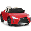 Licensed Lexus LC500 Kids Ride On Car with MP3 and Remote Control - Red (12V)