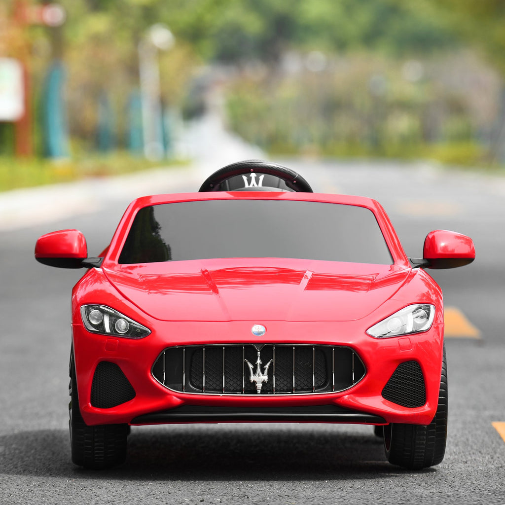 Licensed Maserati GranCabrio 12V Ride On Car with Remote Control and Music for Kids