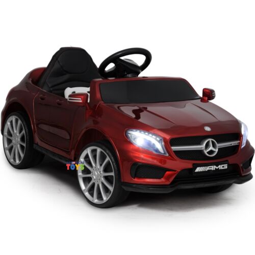 Licensed Mercedes-Benz 12V Kids Ride On Car with R/C and MP3 Music - Available in Multiple Colors
