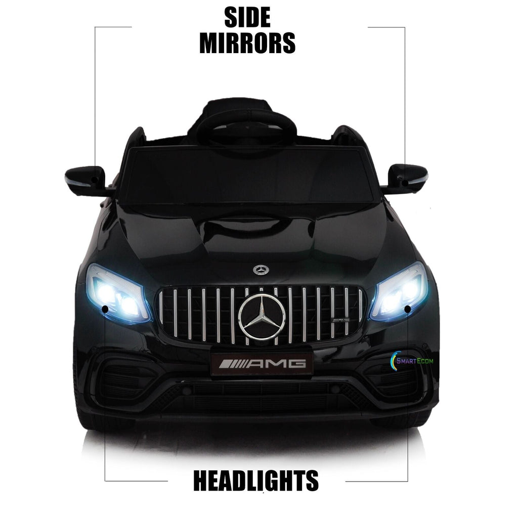 Licensed Mercedes-Benz 12V One Seater Car with R/C and MP3 - Available in Multiple Colors