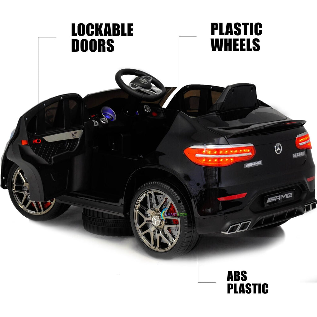 Licensed Mercedes-Benz 12V One Seater Car with R/C and MP3 - Available in Multiple Colors