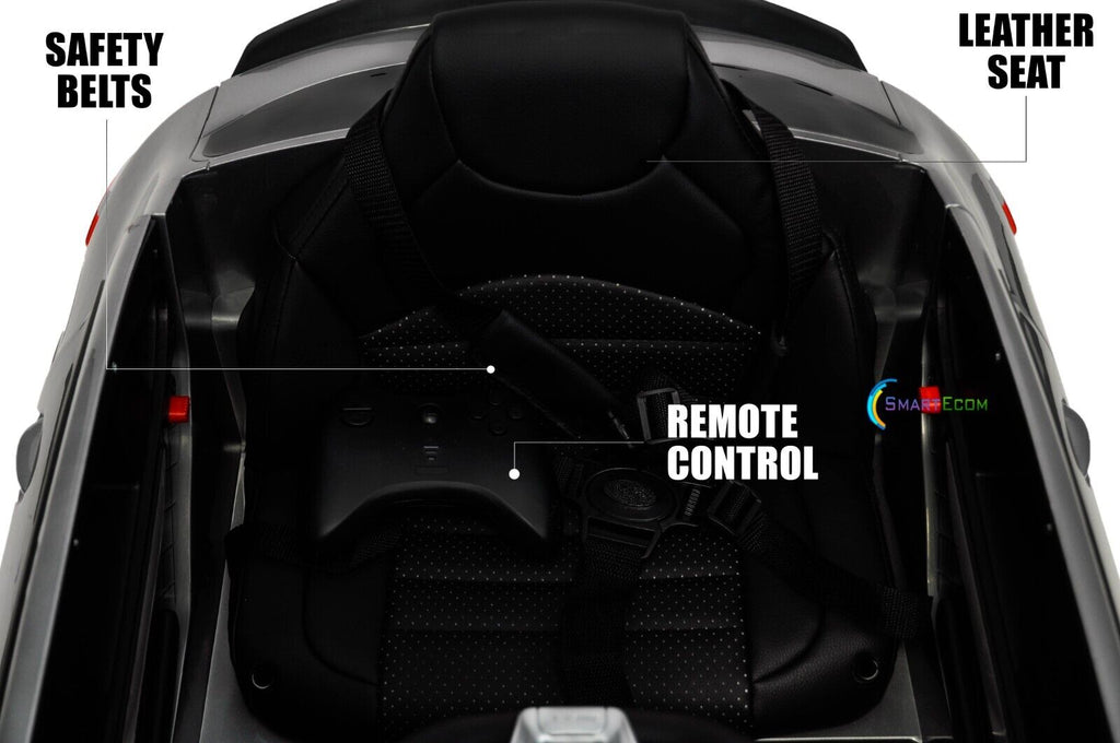 Licensed Mercedes-Benz 12V One Seater Car with R/C and MP3 - Available in Multiple Colors