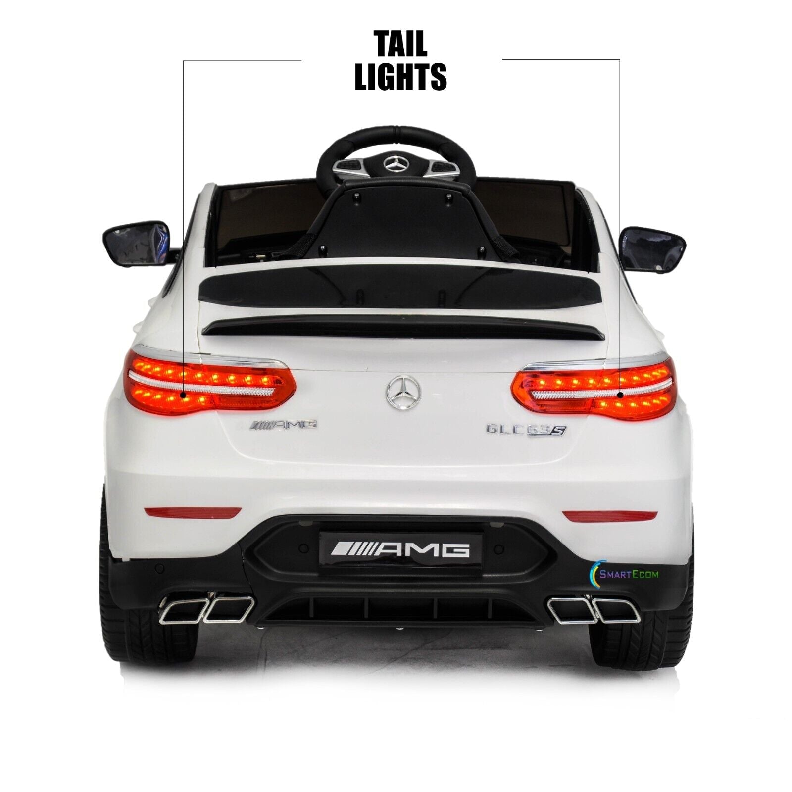 Licensed Mercedes-Benz 12V One Seater Car with R/C and MP3 - Available in Multiple Colors