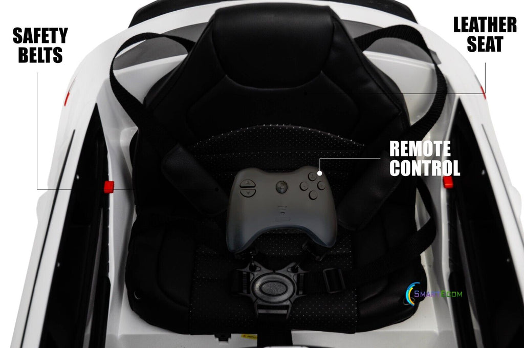 Licensed Mercedes-Benz 12V One Seater Car with R/C and MP3 - Available in Multiple Colors