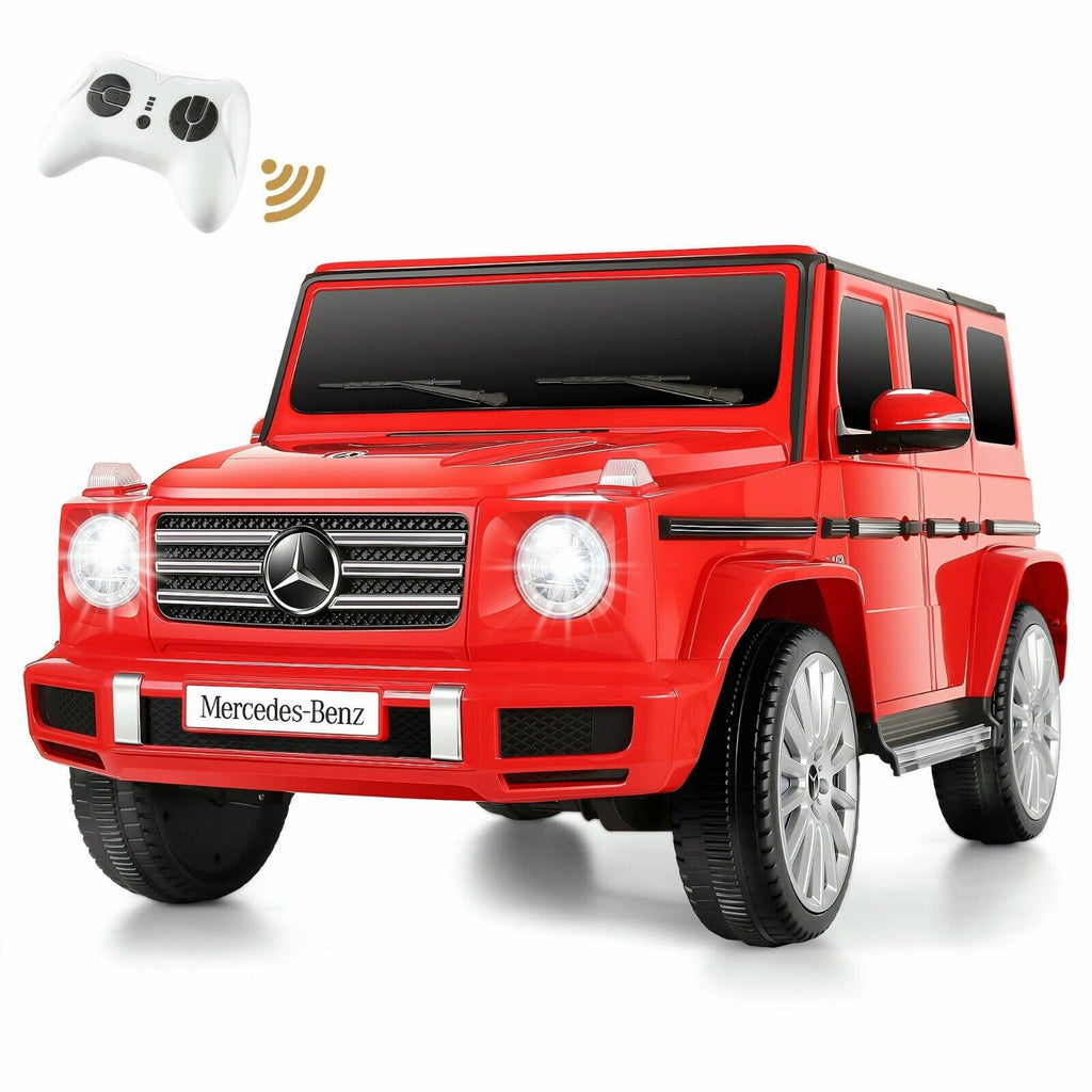 Licensed 4WD Mercedes-Benz Ride On Car for Kids with Remote Control and LED Lights