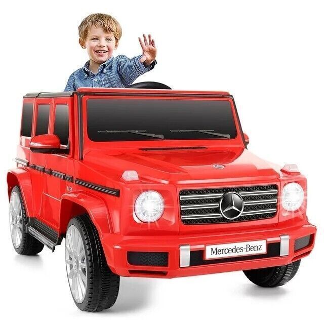 Licensed Mercedes-Benz G500 4WD Kids Ride-On Car with Remote Control - 12V