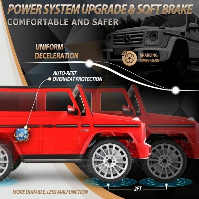 Electric Kids Mercedes Benz G500 4WD Ride-On Car with Remote Control
