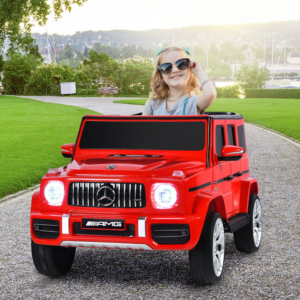 Licensed Mercedes-Benz G63 12V Kids Ride On Car with Remote Control and Music