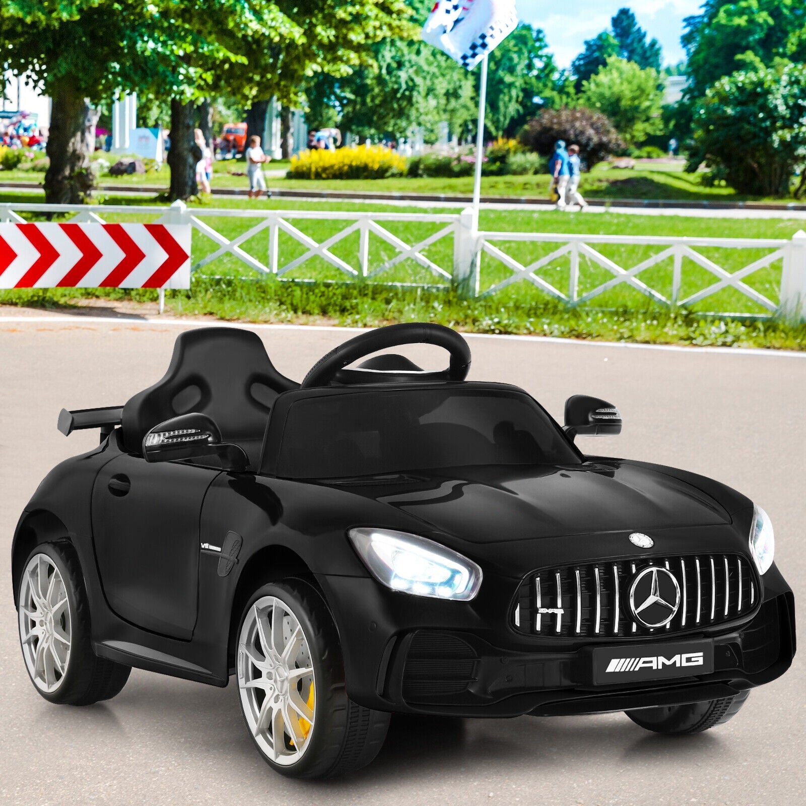 Licensed Mercedes-Benz GTR 12V Kids Ride On Car with Battery Power - The Ultimate Electric Toy